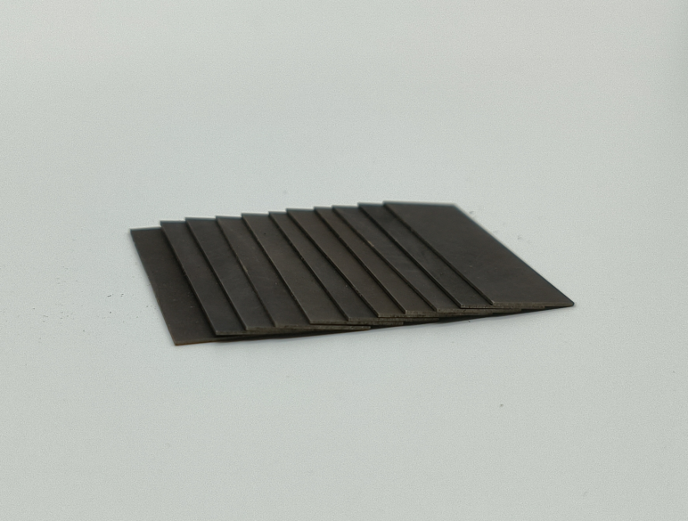 No coating thin NdFeb rectangular block black magnet