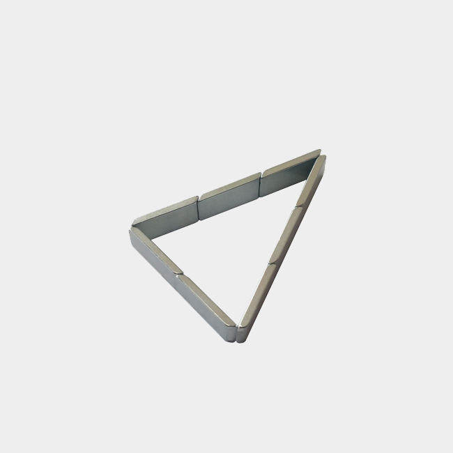 Special custom parallelogram shape neodymium magnet 1/2 inch