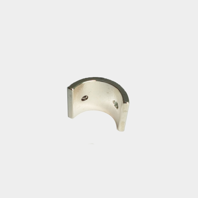 Neodymium industrial arc segment magnets with hole for sale