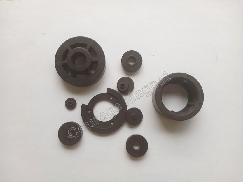 Courage magnet manufacturers part of the injection ferrite magnetic samples