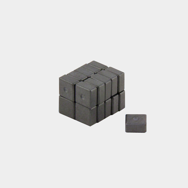 10mm Square Ceramic Permanent Magnet 10 x 10 x 5mm