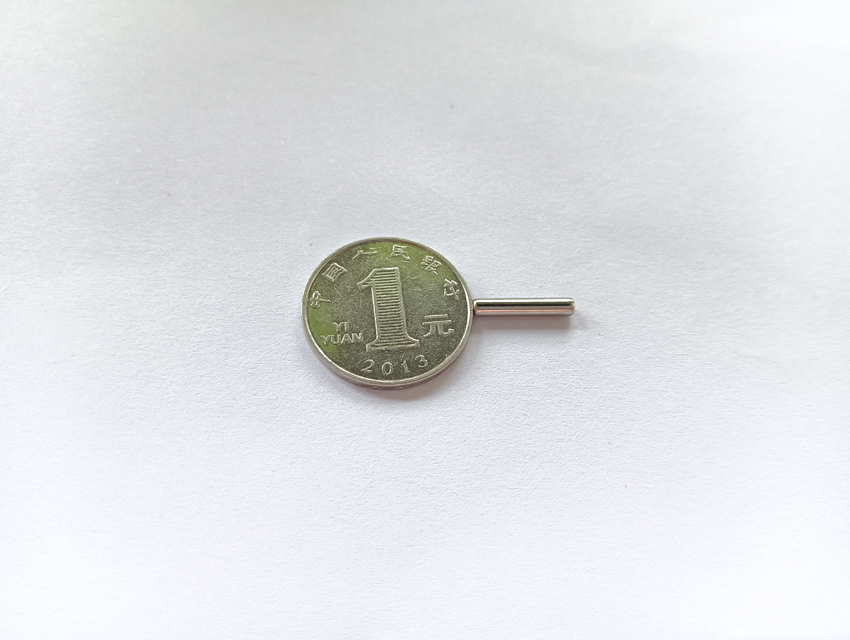 rare earth neodymium rod magnet 2.8mm dia x 15mm thickness