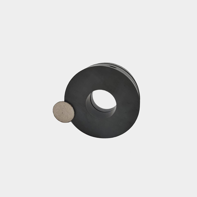 3.15 inch strong ceramic magnets ring 80mm x 30mm x 10mm