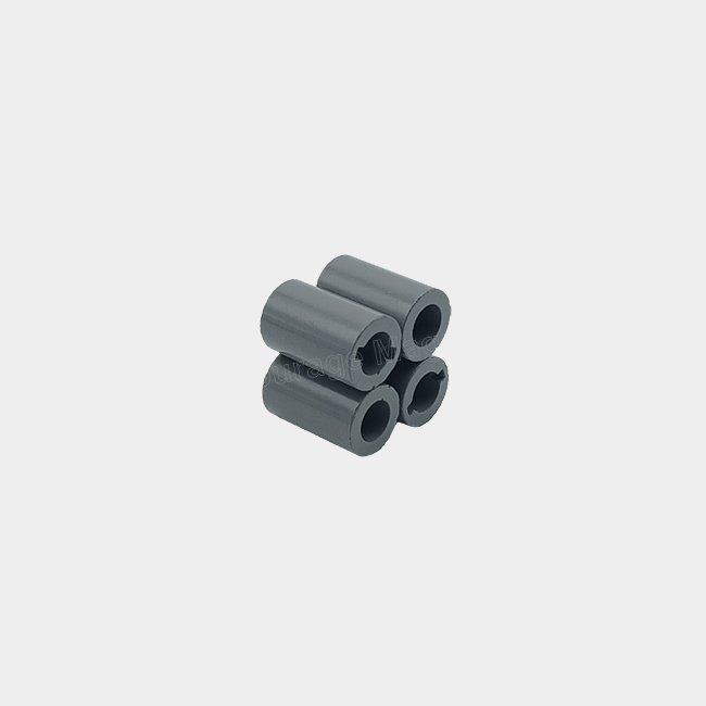 Multipole 4 pole grey bonded cylinder magnets with hole 10x6x15mm