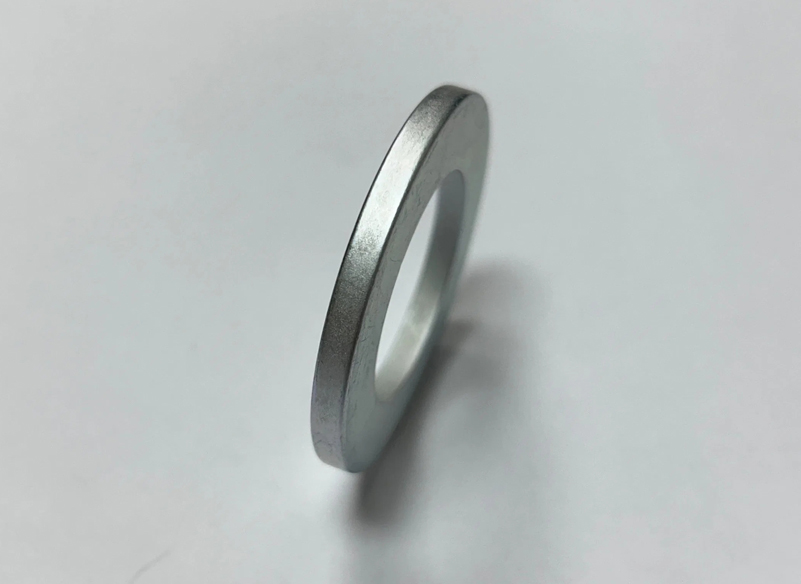 Larger Size Galvanized Ring Neodymium Magnets