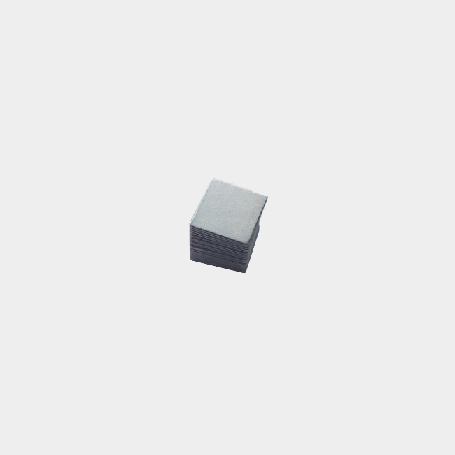 Length width 10mm flat square magnet n52 10 x 10 x 0.5 mm