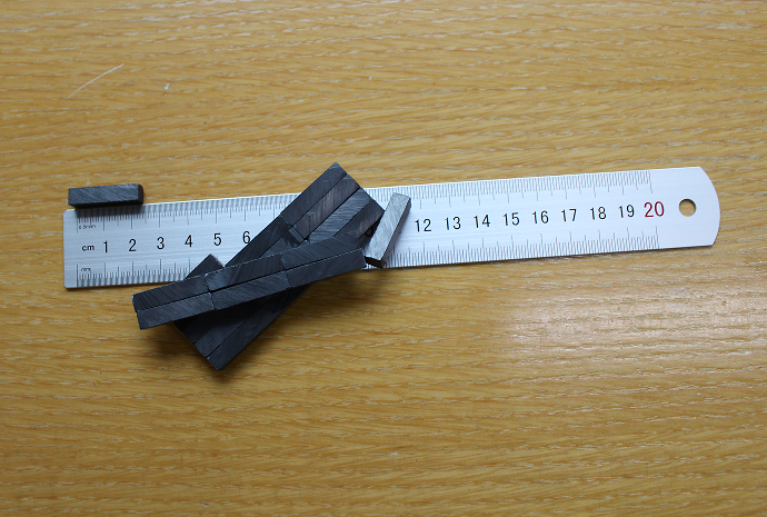 rectangular ferrite permanent magnet