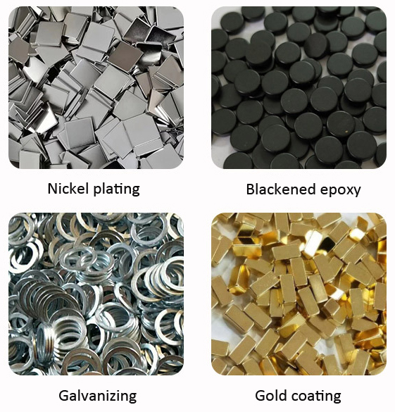 Common coatings for neodymium magnets