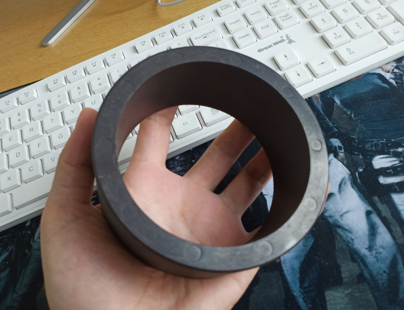 111x91x45mm multi-pole injection molded magnetic ring