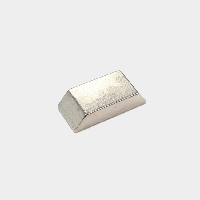 Super strong nickel plated trapezoid neodymium magnets block