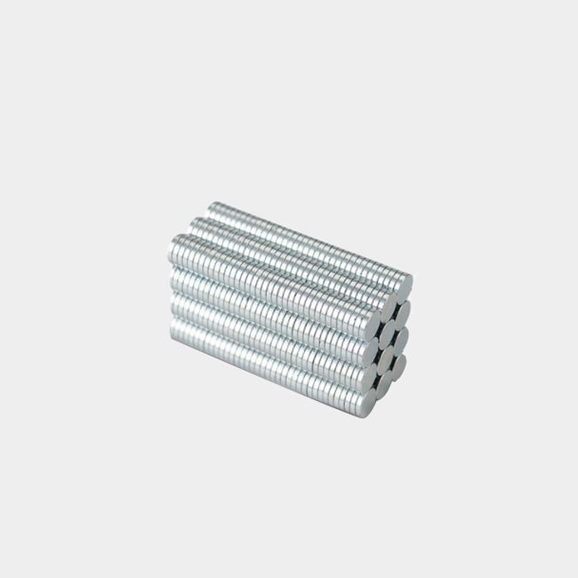 5x1mm neodymium flat disc magnets n50 1900 Gauss