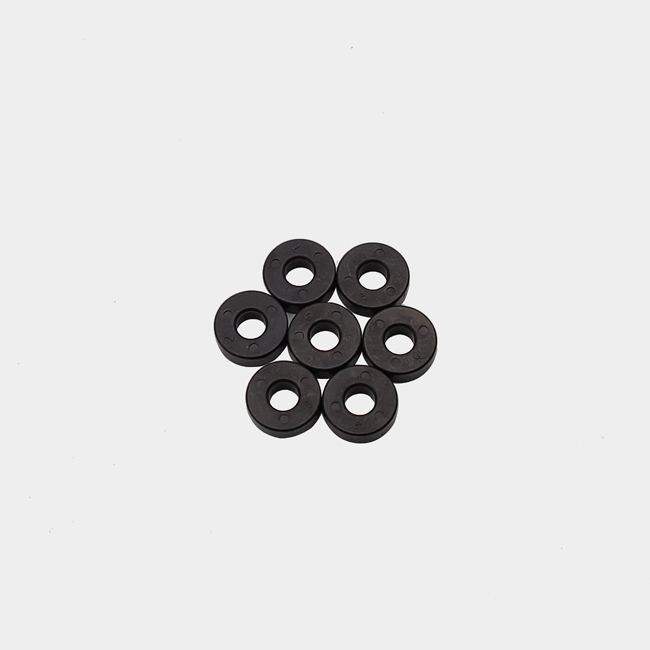 Hall plastic magnetic ferrite ring 8 poles 15 x 6 x 4.9 mm