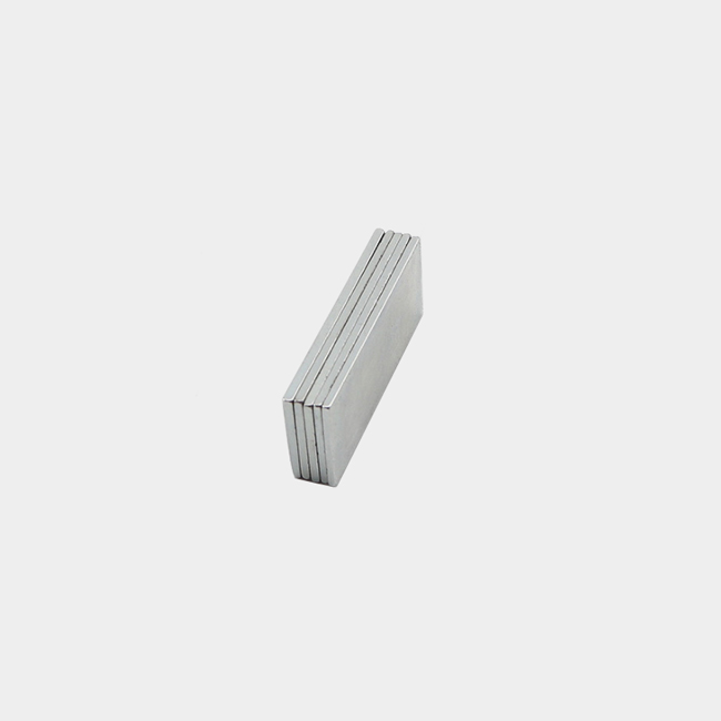 Strong thin flat rectangular magnets n52 grade 30 x 10 x 1 mm