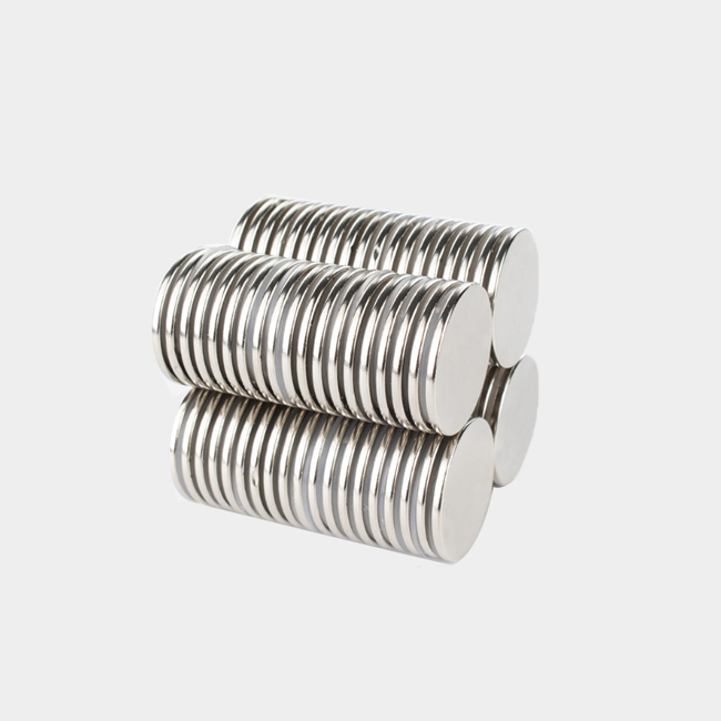 1 inch neodymium round magnets dia 25mm x 2mm（1/16"）