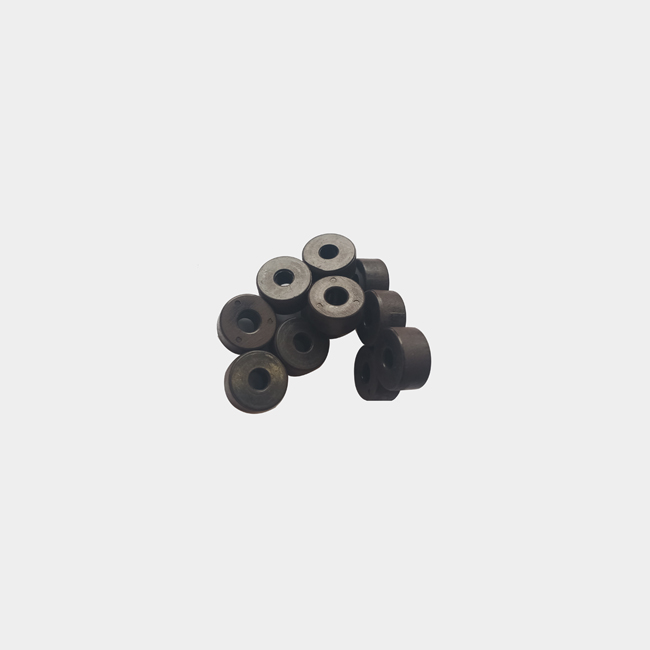 Radial 2 pole injection molded ferrite ring D14 x 4.8 x 7 mm