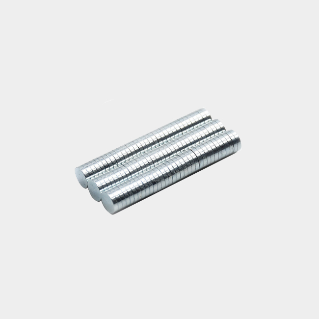 N35 small circle flat neodymium magnet OD 5mm x thick 1mm