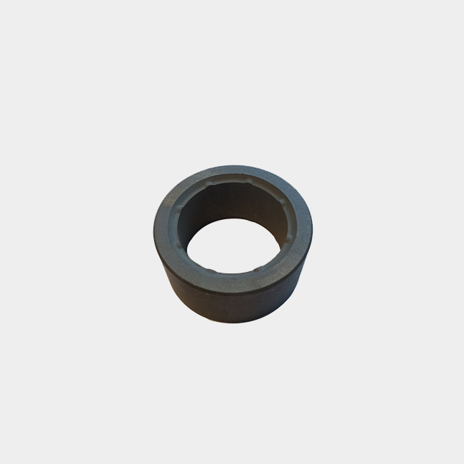 8 pole radial magnetized ring ferrite magnet 75 x 51 x 35 mm