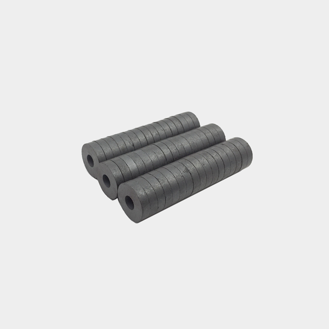 21mm x 7mm x 5mm ferrite ring magnet for loudspeakers