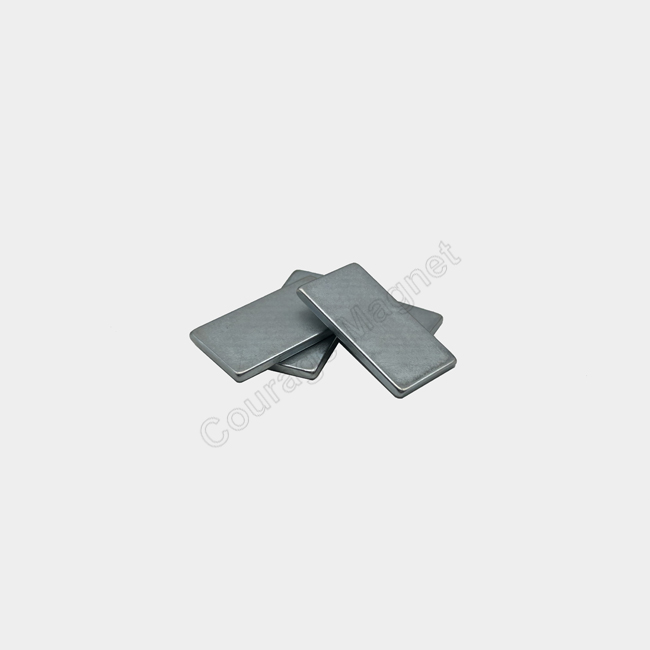 2mm thick rectangular block neodymium magnet 27.5 x 15.5 x 2 mm