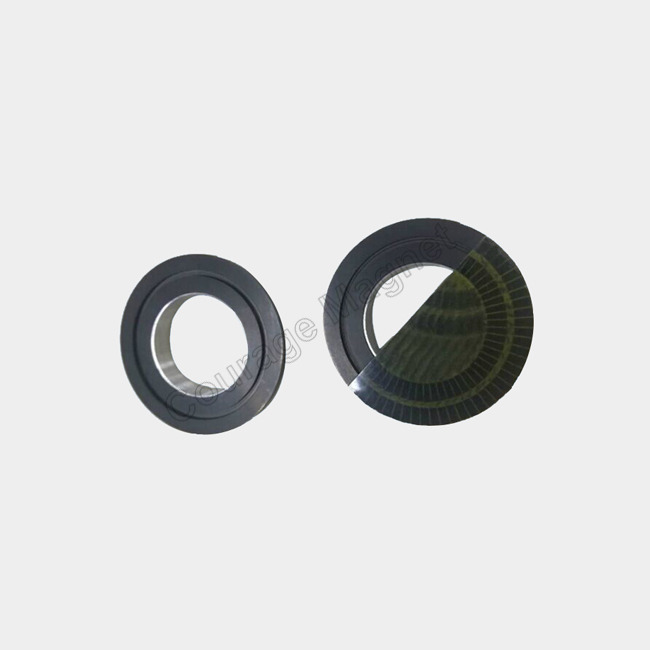 Magnetic encoder multipole ring magnet 62 64 pole OD 34mm