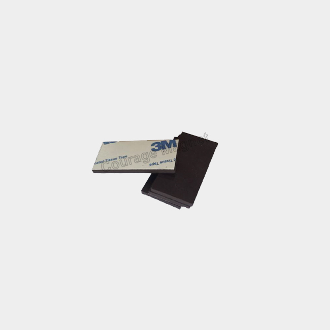 Anisotropic flexible ferrite block with 3m adhesive 40x20x2.75mm