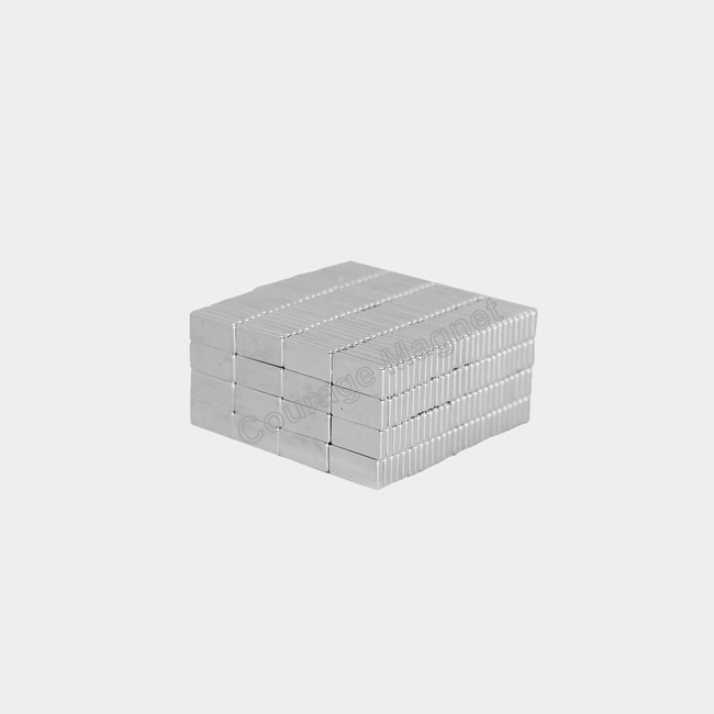 Wholesale Thin Neodymium Rectangular Magnet 10mm x 5mm x 1mm thick