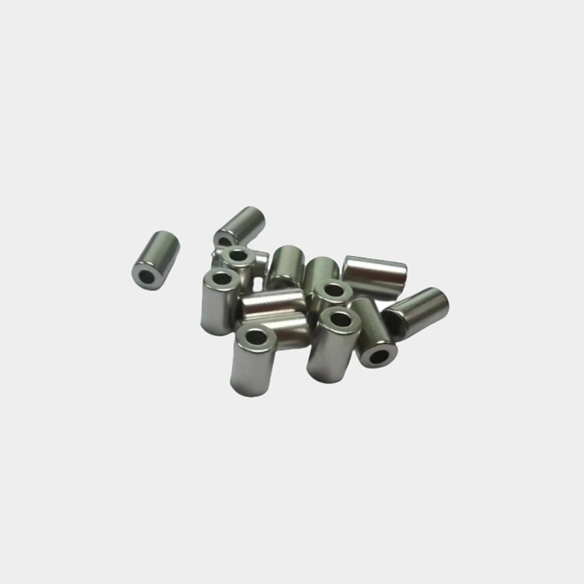 Small motor radial sintered ndfeb rotor magnet OD 6.3 x 3 x 10 mm