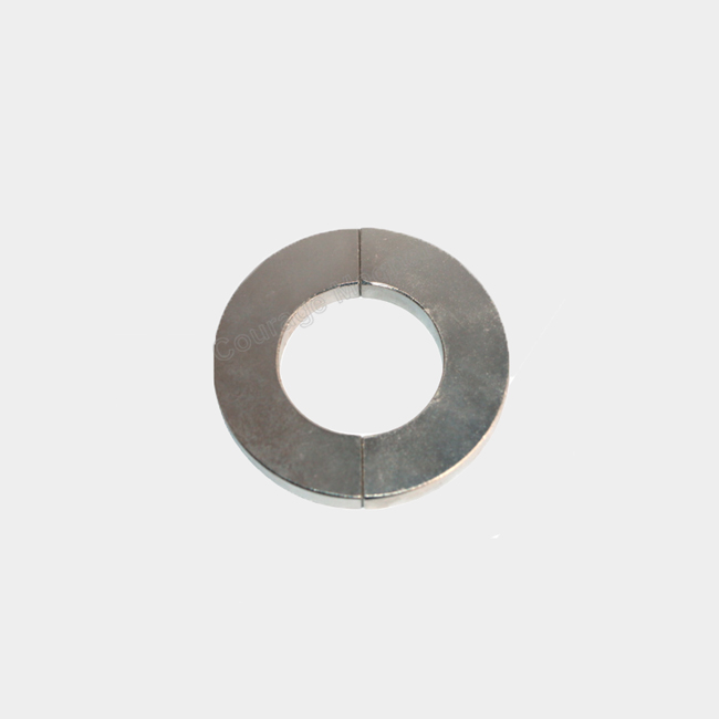 Half ring neodymium magnet 6mm thick [sales quote custom]