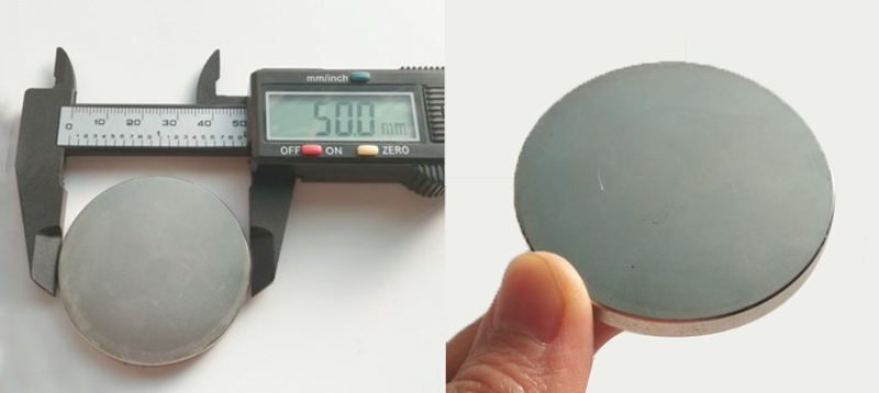 2 inç çapında 5 mm kalınlığında yuvarlak mıknatısı