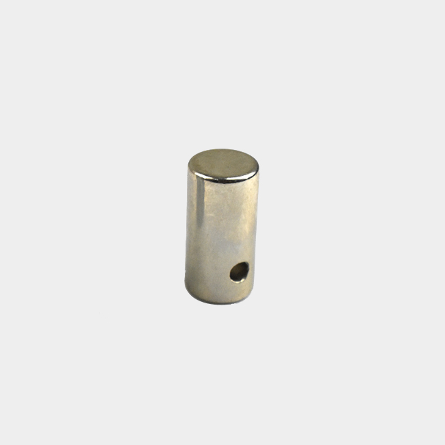 Strong cylindrical magnet with side hole [custom sales supply]