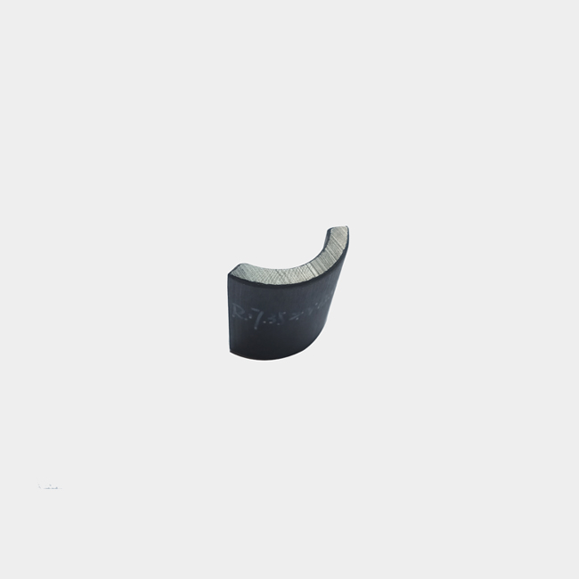 Micro motor small arc ferrite magnet R17.35 x r12.15 x L32