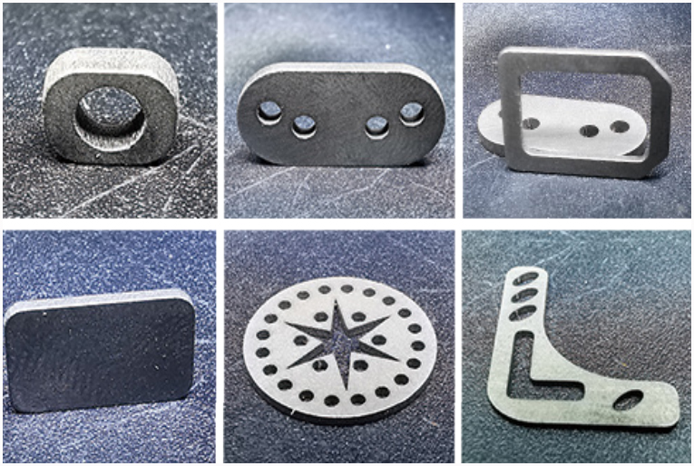 Neodymium magnet laser cutting processing samples