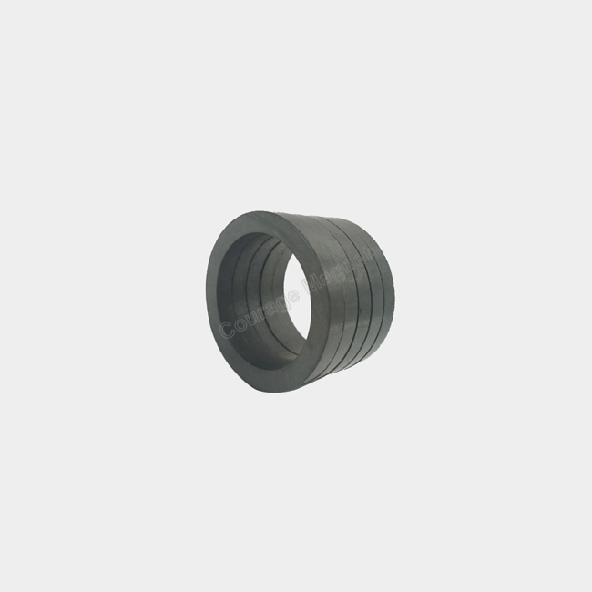 2.28 inch ring ferrite magnet 58mm x 43.5mm x 7mm 