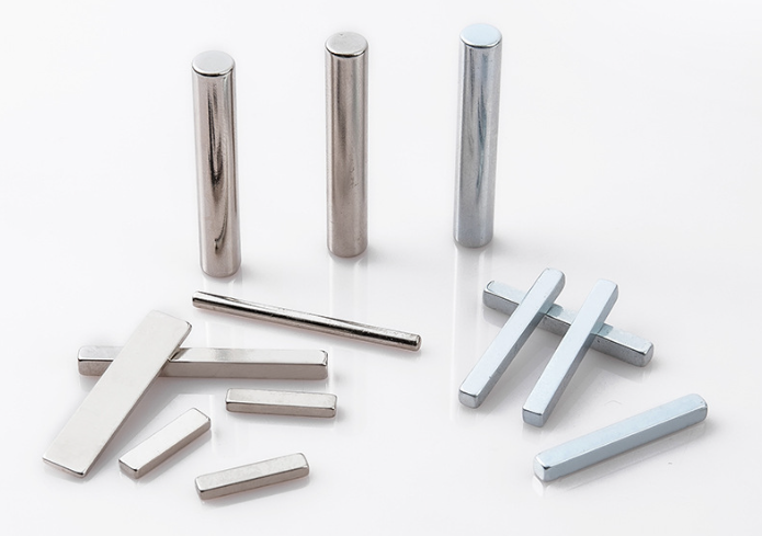 High temperature resistant neodymium rod/block magnets