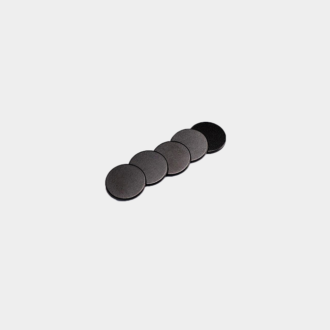 20mm x 3mm Thick Strong Disc Round Black Neodymium Magnet