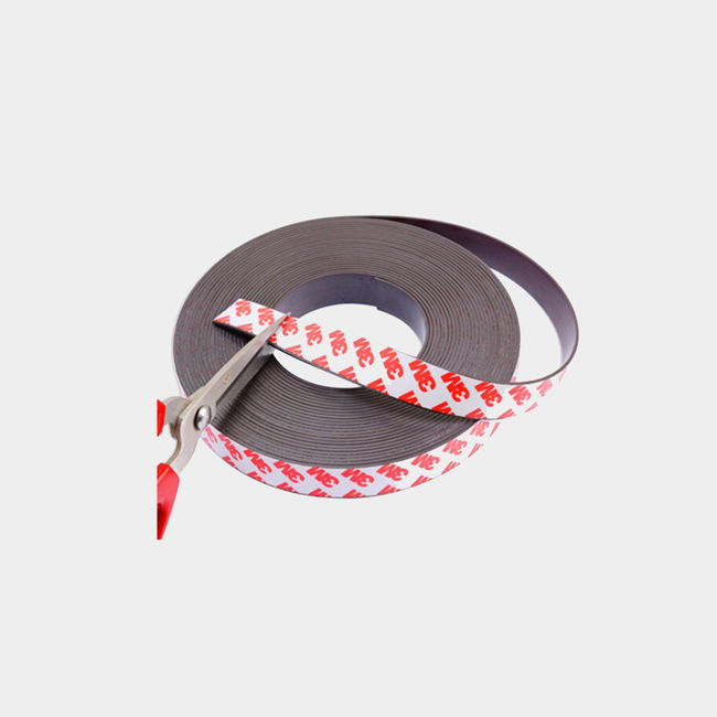 12mm flexible magnetic strip with self adhesive supplier