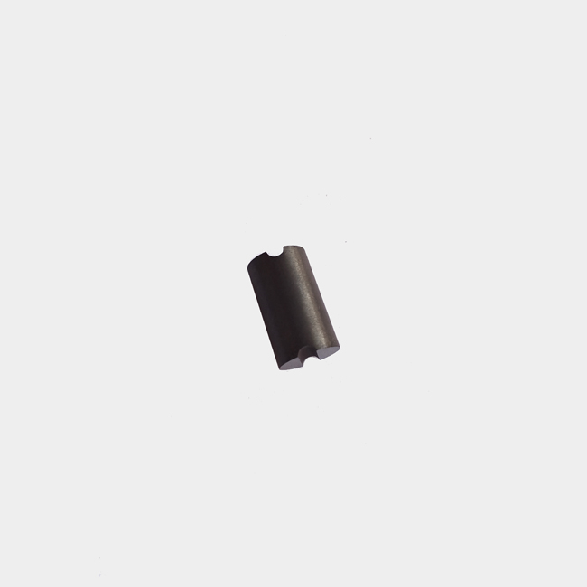 14.3mm x 24.6mm cylindrical ferrite with two-sided groove