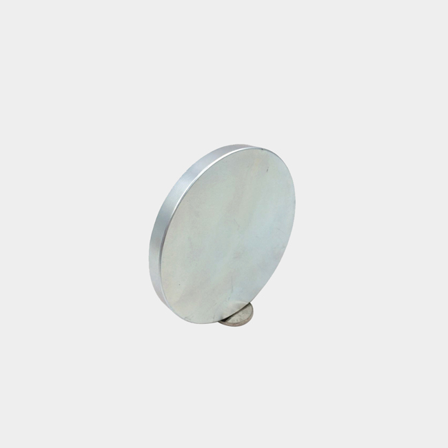 Heavy duty high strength round magnet 100mm x 10mm thick