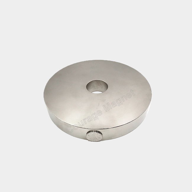30mm Thick Large Neodymium Round Magnet with Hole Diameter 200mm