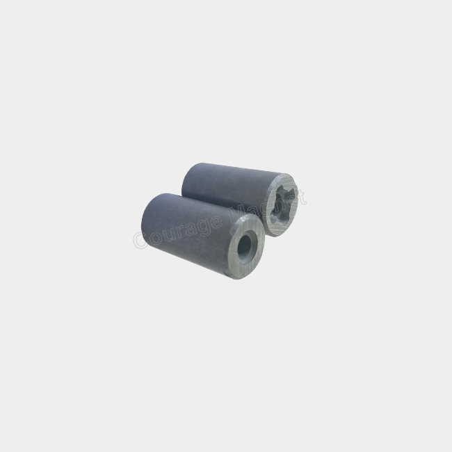 Industry cylinder caremic magnet with through hole 18.9x6x34mm