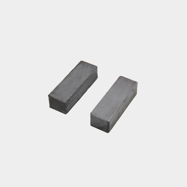 Black rectangular bar magnet for industrial 60x20x10mm