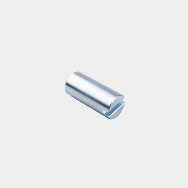 Cylindrical neodymium strong magnet with top slot n35-n52