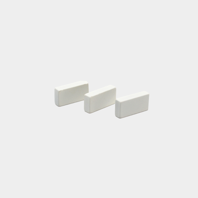 White epoxy strong neodymium rectangle magnet 20 x 10 x 5mm