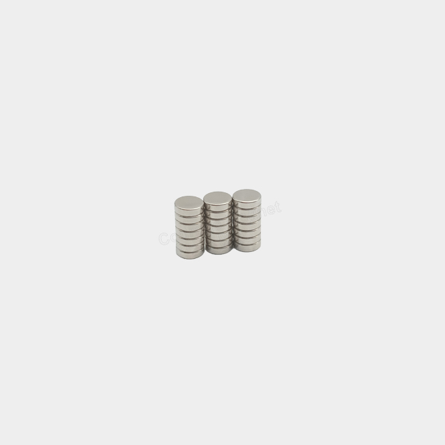 High precision rare earth neodymium round magnet 5 x 1.5mm