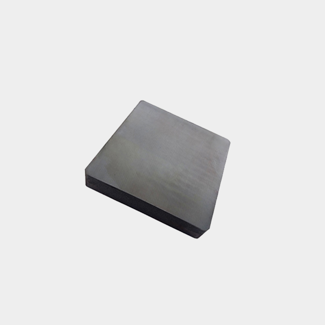 Ultra large sintered ceramic square magnet 100 x 100 x 15mm