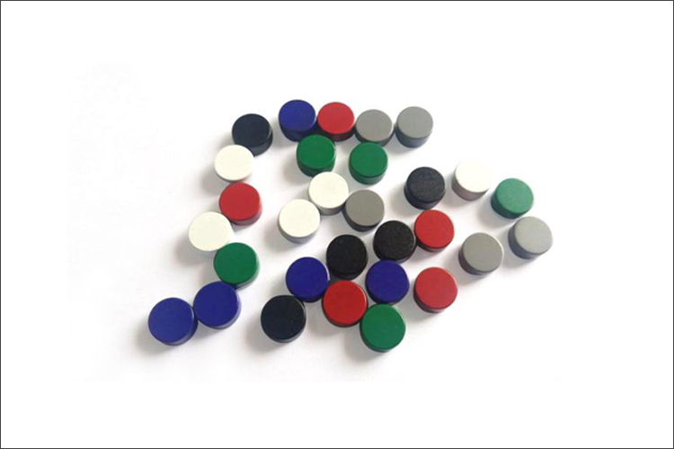 Epoxy magnets are not only black but also many colors