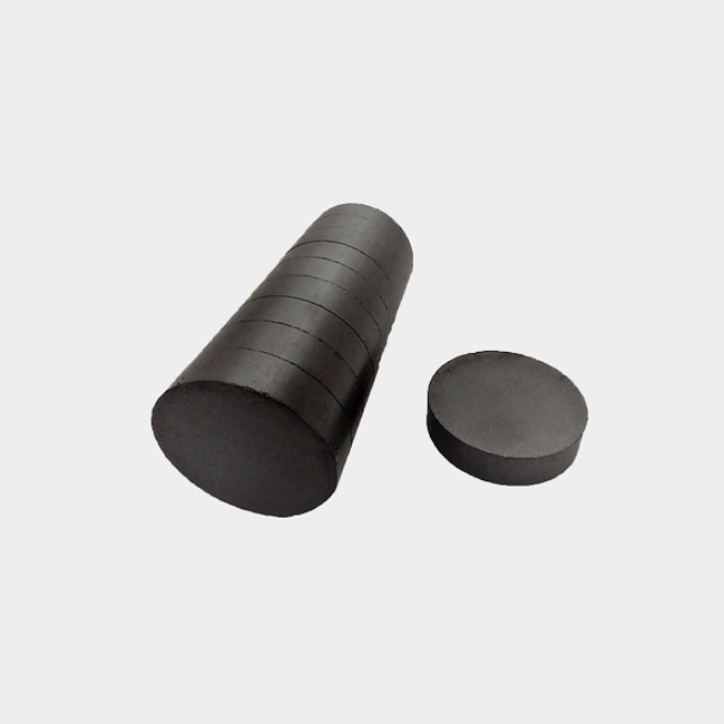 Dia 40mm x thick 10mm sintered circular anisotropy magnet