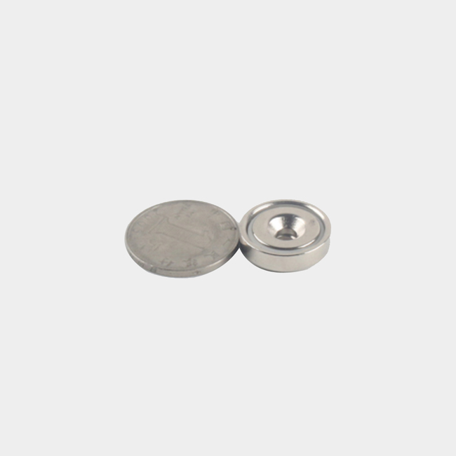 20mm dia stainless steel strong neodymium pot magnet china