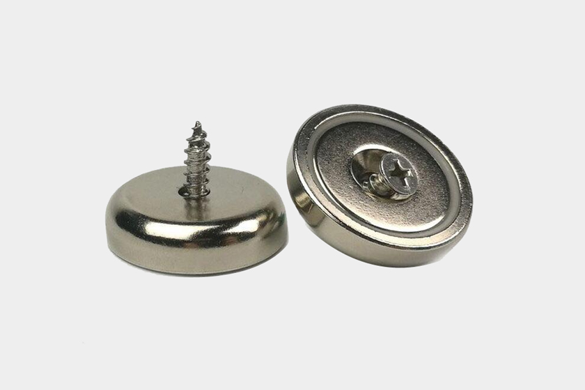 Relatively common neodymium pot magnets