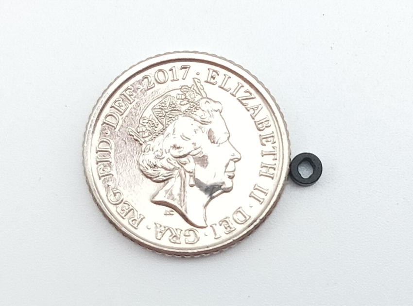 miniature bonded neodymium ring magnets 2.8x1.5x1.6mm